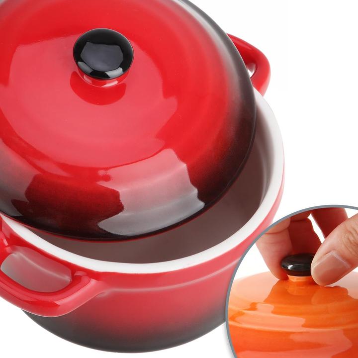 Produktbild Com-four 4-teiliges Auflaufform-Set mit Deckel