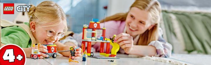 Produktbild LEGO Feuerwehrstation und Löschauto (60375, LEGO City)