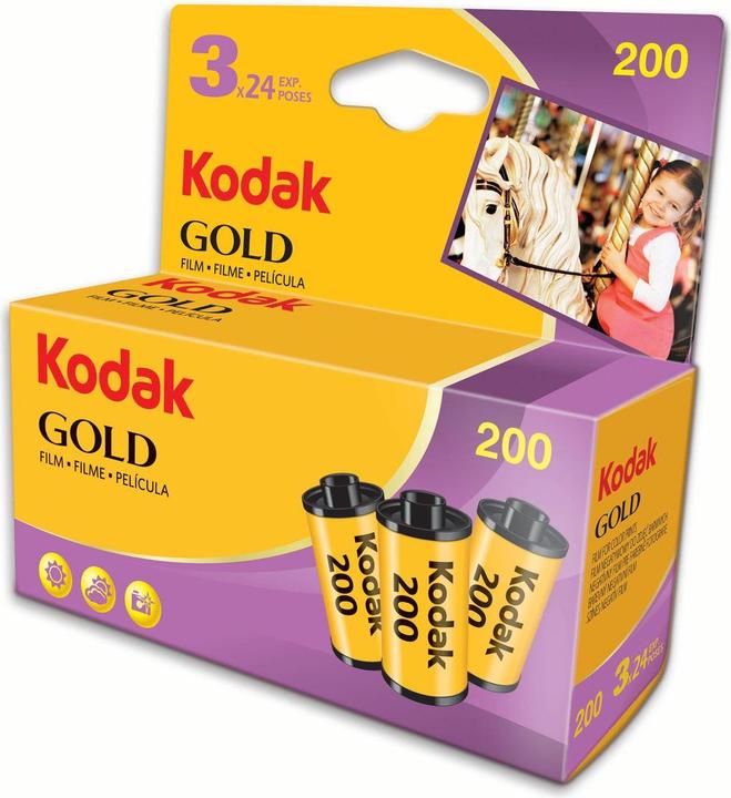 Actual product image Kodak Gold 3x film 135/24