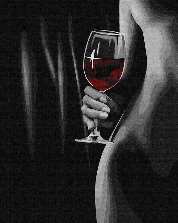 Ideyka Malen nach Zahlen - Verführerische Silhouette