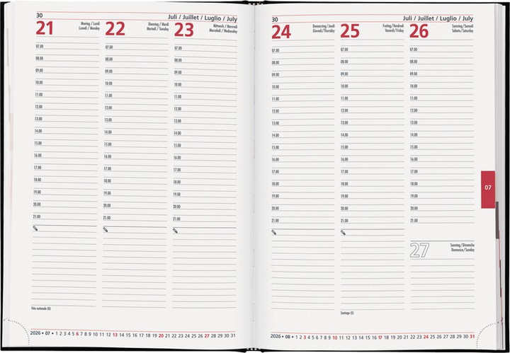 Produktbild Biella Geschäftsagenda Registra 7 (17.2 x 24 cm)