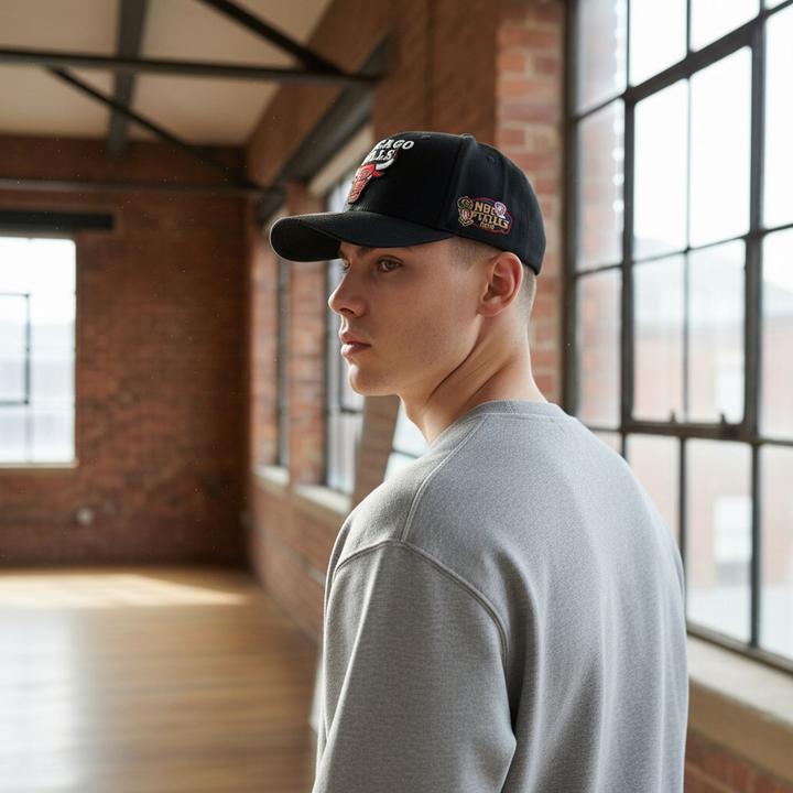 Produktbild Mitchell & Ness Snapback Stretch Cap - Finals Chicago Bulls (One Size)