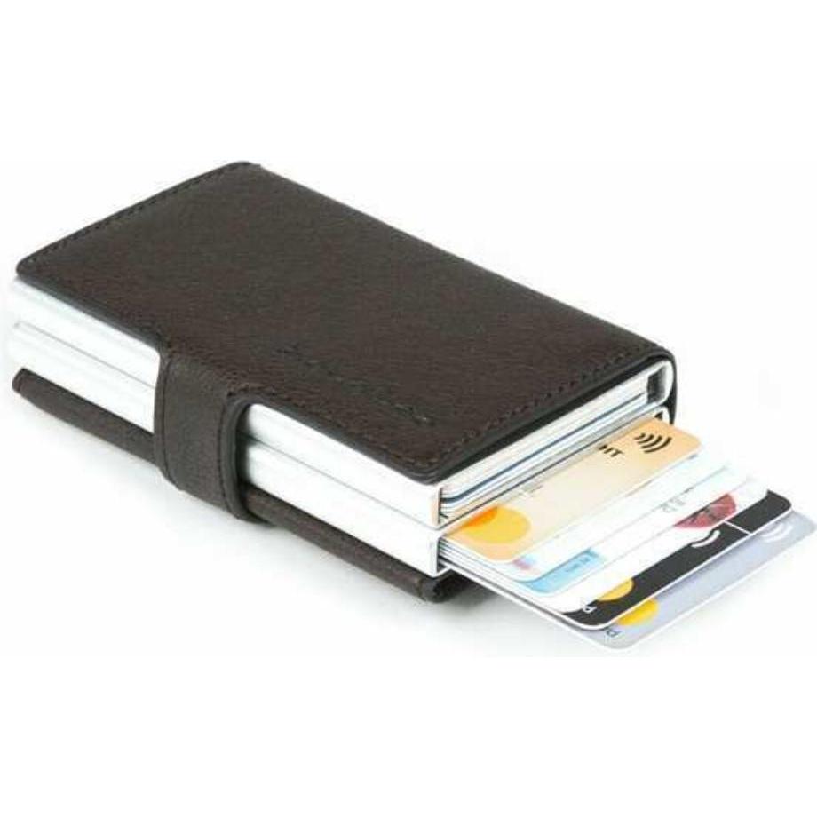 Piquadro Uomo Marrone Uomini, Portafoglio, Dafne, Leather Wallet, Cardholder, Brown, For Men,