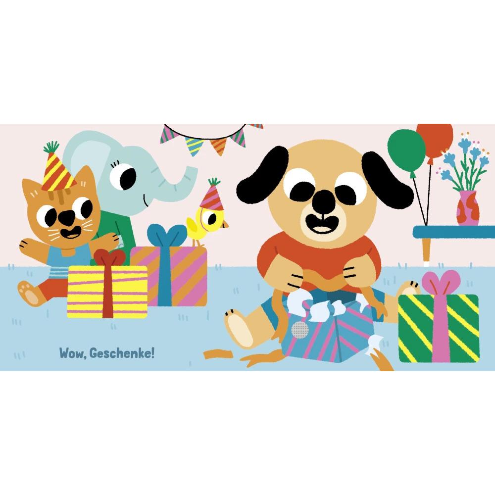 Thumbnail - Hörst du... Wir feiern Geburtstag (Soundbuch), Kinderbücher von Marion Billet