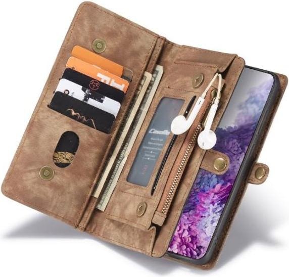 Produktbild Caseme Leder Portemonnaie mit Plastik Hülle (Samsung Galaxy S20 Ultra)