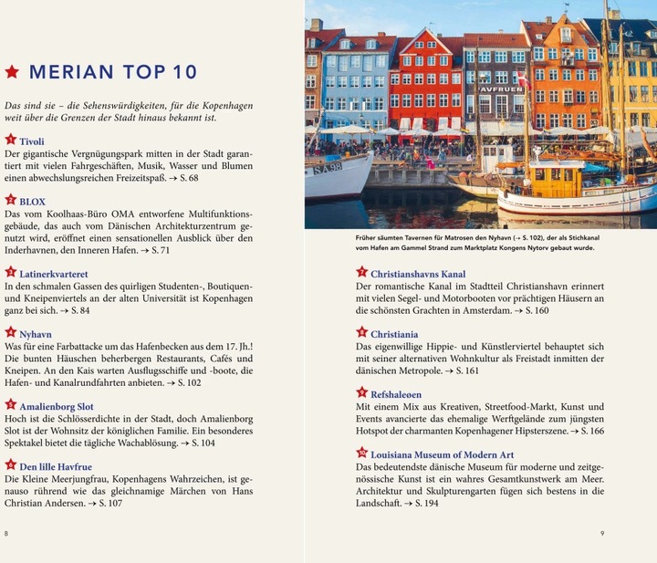 Produktbild MERIAN Reiseführer Kopenhagen (Deutsch, Thomas Borchert, 2021)