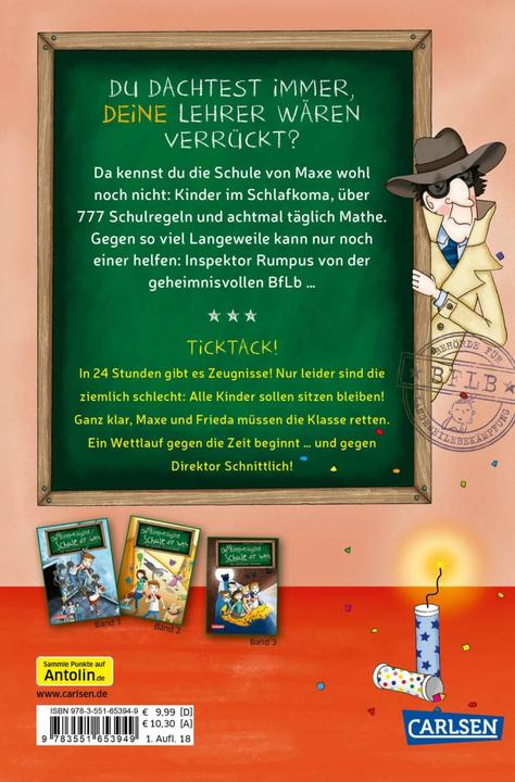 Produktbild Die unlangweiligste Schule der Welt 4: Zeugnis-Alarm! (Deutsch, Sabrina J. Kirschner, 2018)
