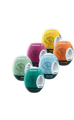 Image du produit Satisfyer Masturbator Egg Set - Assorted - 6 pcs
