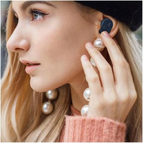 Image du produit JVC HA-A10T Casque IE sans fil véritable bleu foncé (4 h, Sans fil)