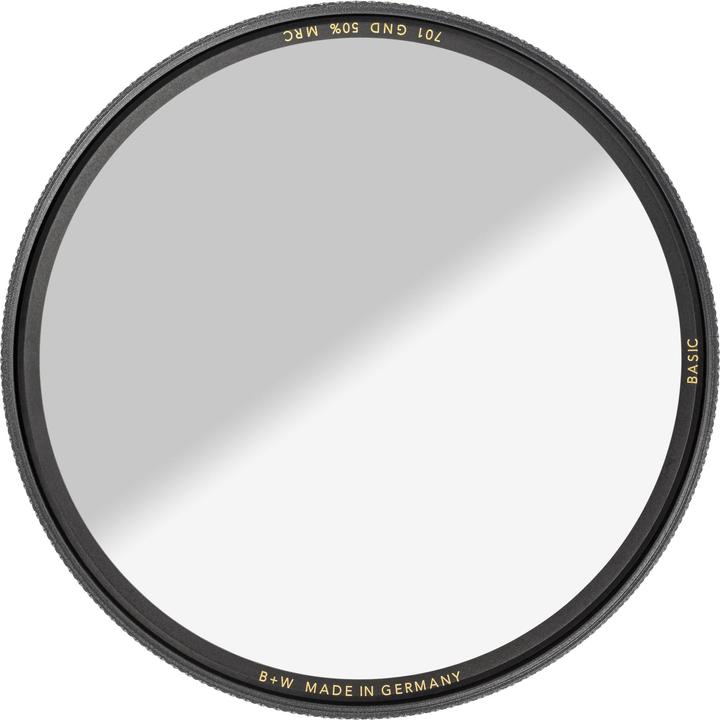 Image du produit B+W F-Pro 702 Filtre dégradé de gris 25% MRC 67mm (72 mm, Filtre gris neutre)