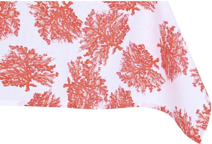 Produktbild DKD Home Decor Tischdecke und Servietten 150 x 150 x 0,5 cm Blau Pink (2 Stück)