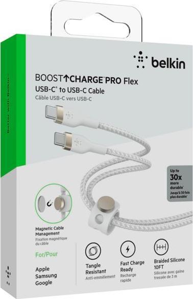 Image du produit Belkin USB C — USB C (3 m, USB 2.0)