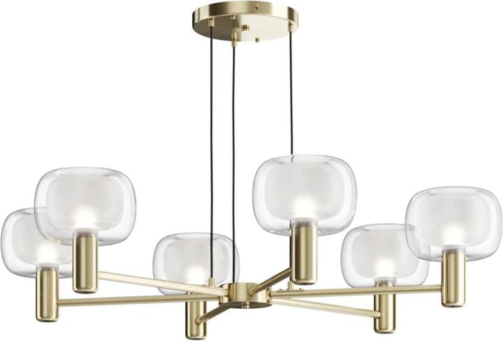 Produktbild Maytoni Vision Pendelleuchte, Hängeleuchte 6x E14 Gold-Farbe (E14)