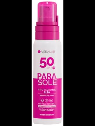 Produktbild Veralab Parasole 30 Sun Milk Spray Protection Spf 50 (Sonnenmilch, SPF 50, 100 ml)