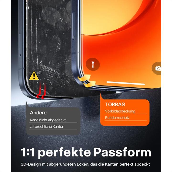 Produktbild Torras Install Master Privacy (1 Stk., Apple iPhone 17)