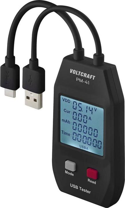 Produktbild Voltcraft PM-41 USB-C® und USB Typ A Tester