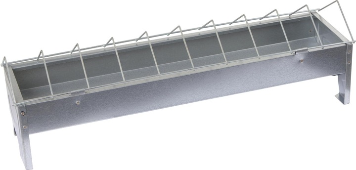 Produktbild Kerbl 71301 Futtertrog verzinkt 50 cm, 10 cm breit für Hühner