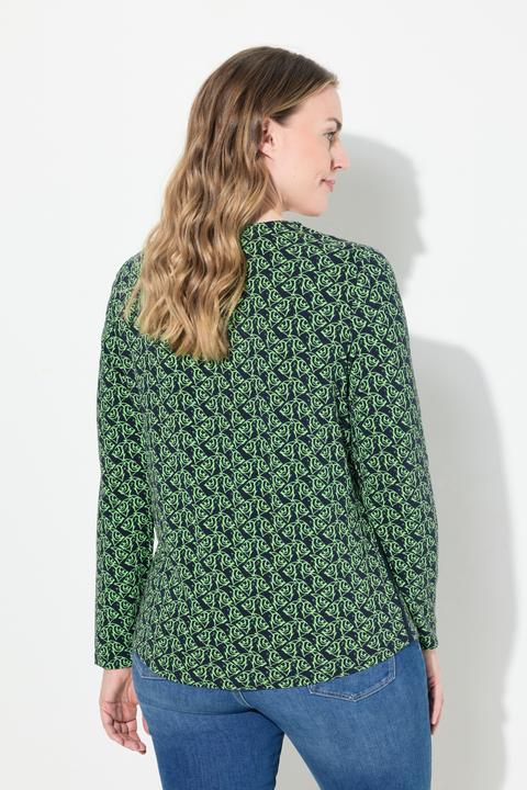 Produktbild Laurasøn T-Shirt, Rundhals, Langarm, OEKO-TEX Made in Green (XL)