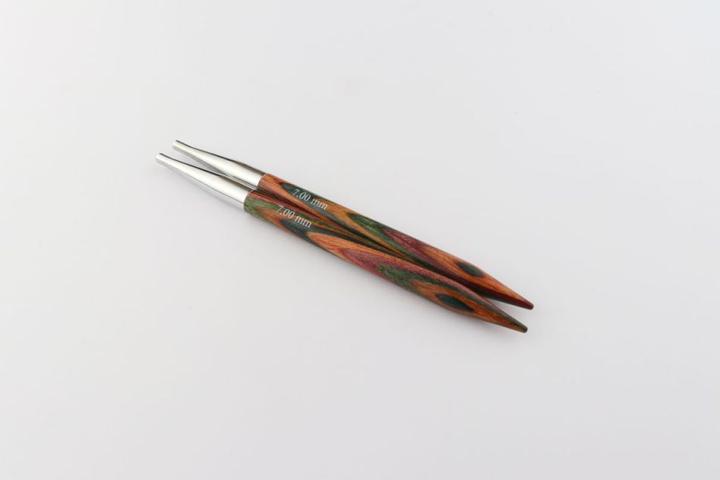 Actual product image Knitpro Interchangeable circular knitting needles SYMFONIE 6.50 mm 10 cm 2 pcs