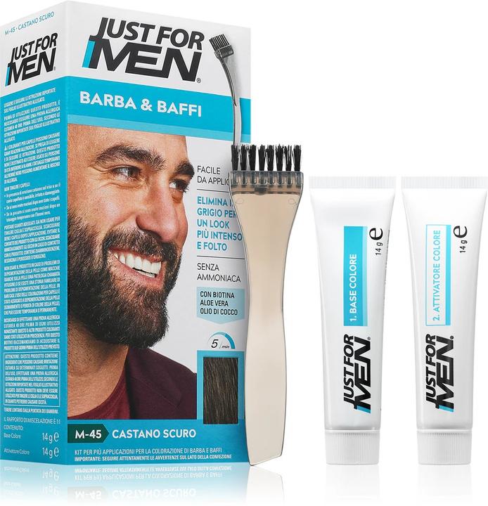 Produktbild Just For Men Bart- und Schnurrbartfärbemittel (Dark Brown)