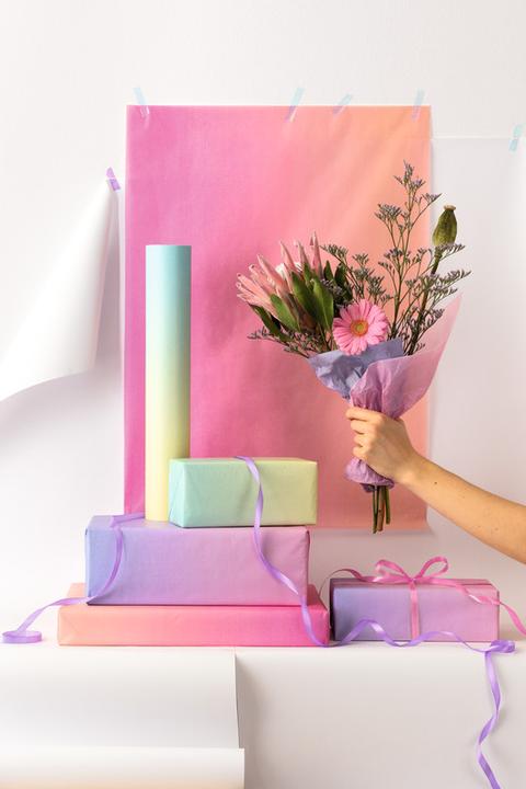 Actual product image Folia Tissue paper Rainbow multicoloured, 50.0 x 70.0 cm (20 g/m², 1x)