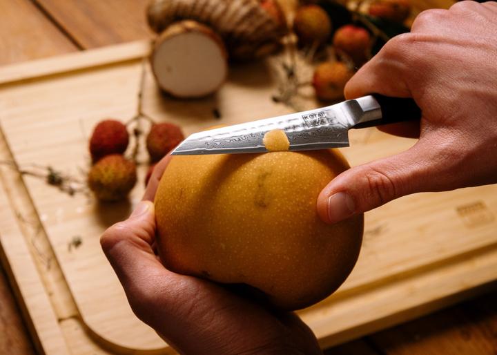Produktbild Kotai Gemüsemesser Damas Bunka (9 cm)