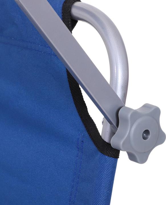 Image du produit Outsunny Bain de soleil avec protection solaire (187 cm)