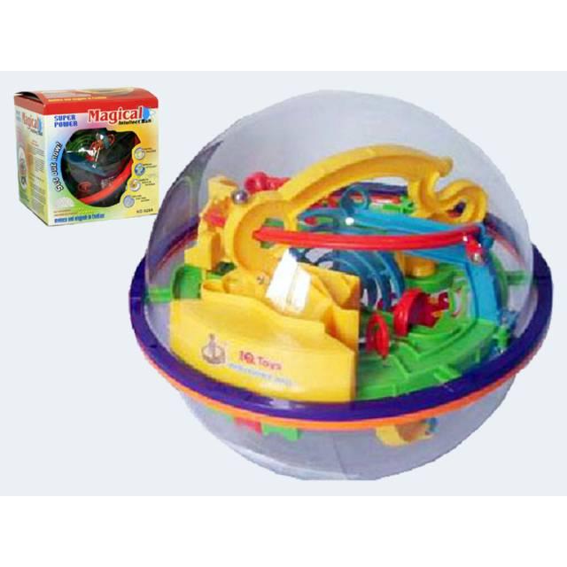 Thumbnail - Fun trading 3D MAgic Inetellect Ball, kleines Labyrinth, 100 steps (1000 Teile)