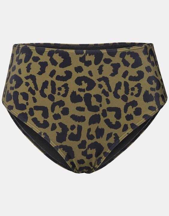 Image du produit Studio Untold Bas de bikini taille haute à motif léopard (54)