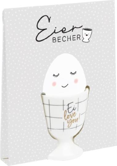 Actual product image Egg cup - soft egg - by Schreibkram Manufaktur
