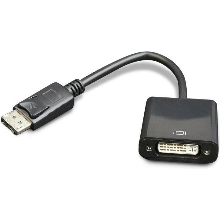 Gembird DisplayPort-Adapter (DVI, 10 cm), Data + Video Adapter, Schwarz