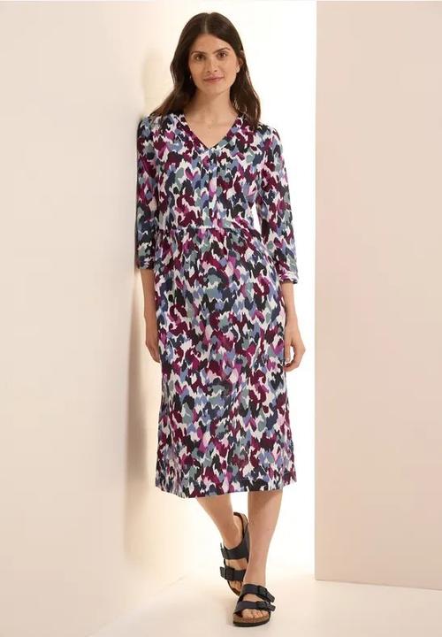 Produktbild Cecil Baumwoll-AOP-Kleid (L)