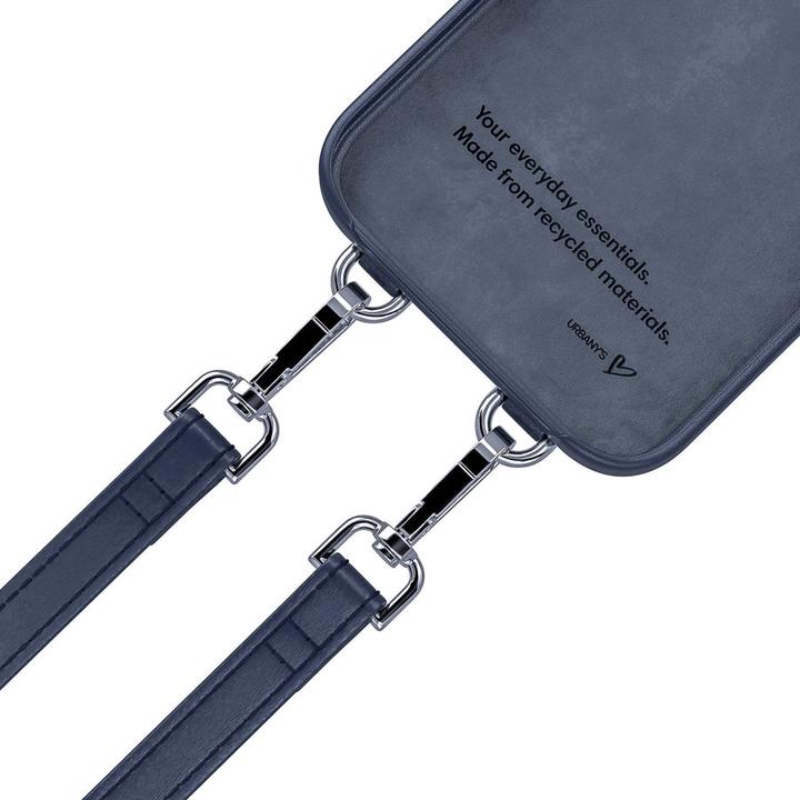 Produktbild Urbany's Necklace Case Handykette+ iPhone 16 Deep Sea, Grundfarbe