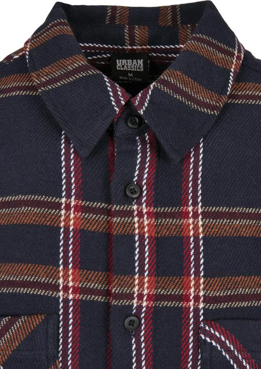 Produktbild Urban Classics Langarmhemd Heavy Long Oversized Checked (S)
