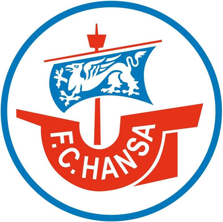 Immagine prodotto FC Hansa Rostock Logo Hansa Rostock (100 x 100 cm, 28 x 28 cm, 80 x 80 cm, 58 x 58 cm, 38 x 38 cm)