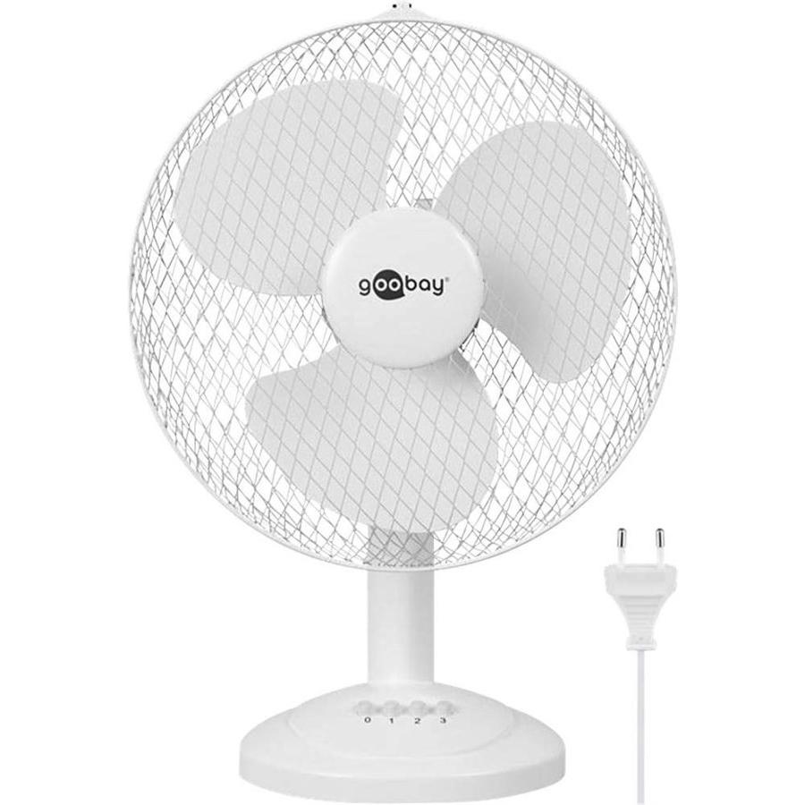 Goobay 12, Ventilator, Weiss