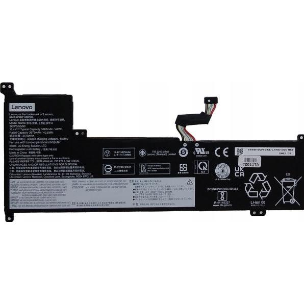 Lenovo LG L19L3PF4 11.4V42Wh3cell (3 Zellen), Notebook Akku
