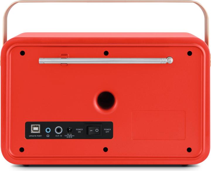 Actual product image Nordmende Transita 121 IR Red (DAB+, KW, Web radio, Bluetooth, Wi-Fi)