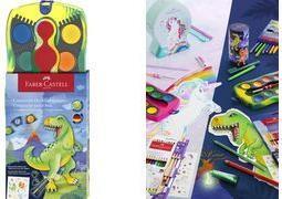 Produktbild Faber-Castell Farbkasten 12ST Connector Dino (Mehrfarbig)