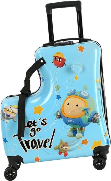 Produktbild Novidarte Kinder-Reisekoffer mit Sitz