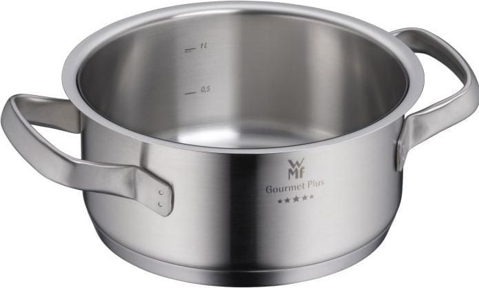Immagine prodotto WMF Teglia GOURMET PLUS color argento (16 cm, Pirofila + casseruola, Pentola, Acciaio inossidabile)