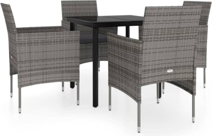 Produktbild vidaXL Garten Essgruppe (80 x 80 x 74 cm)
