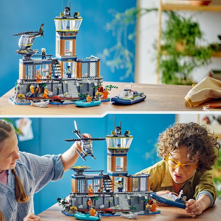 Produktbild LEGO Polizeistation auf der Gefängnisinsel (60419, LEGO City)