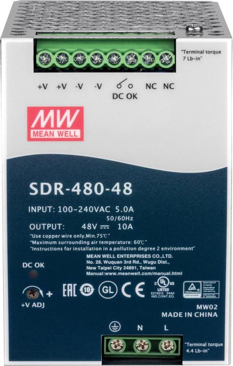 Immagine prodotto Trendnet TI-S48048 AC, DC 85...