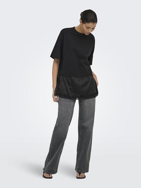 Immagine prodotto Only Onlmexa S/S Tee Lace Top Wvn (M)