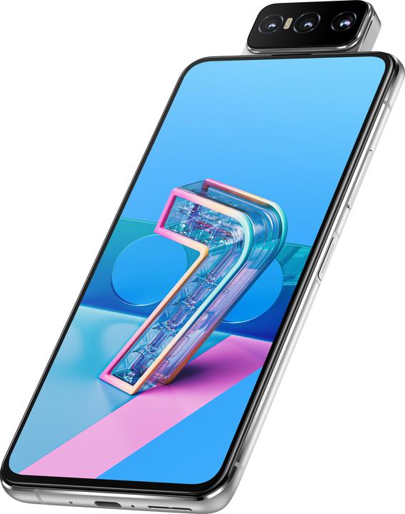 Actual product image ASUS Zenfone 7 Pro (256 GB, Pastel White, 6.67", Dual SIM, 5G)