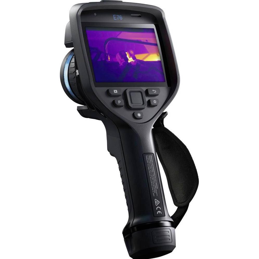 Flir, Termocamera, E76 24° + 42° Wärmebildkamera -20 bis 650 °C 320 x 240 Pixel 30 MSX, Touc