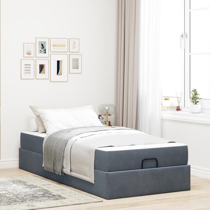 Actual product image vidaXL Storage bed (90 x 190 cm)