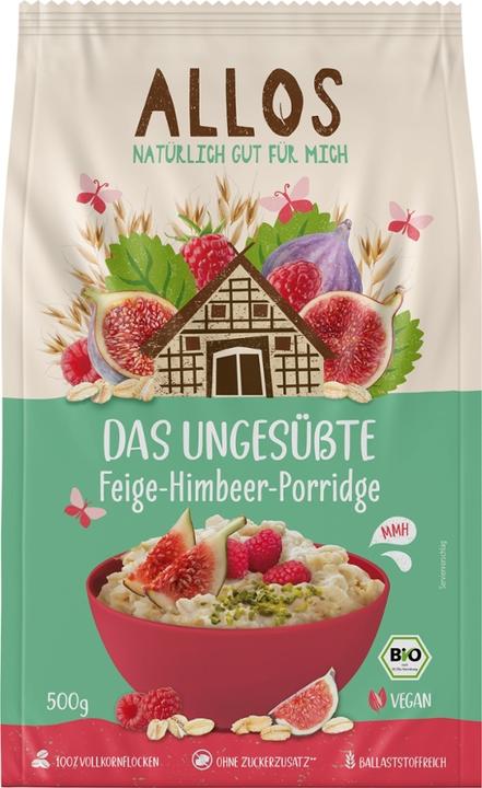 Immagine prodotto Allos Porridge di fichi e lamponi (500 g)