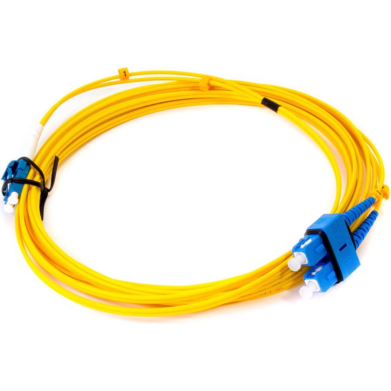 OEM Cavo patch SM LC-SC /2mm Duplex PCLCSC9D5-2L, Cavo di rete